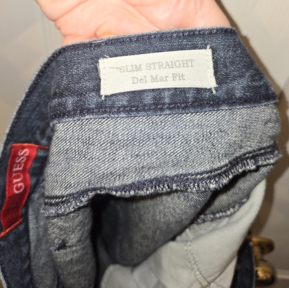 (38x34) Guess Men's Slim Straight Del Mar Fit Jeans - Picture 6 of 9